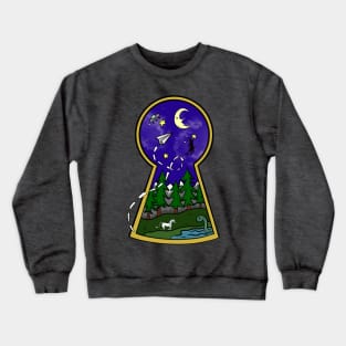 Mystic Keyhole Crewneck Sweatshirt